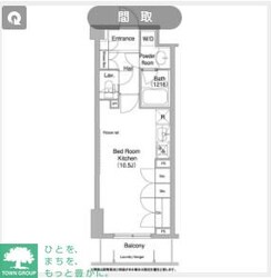 コンフォリア目黒長者丸の物件間取画像